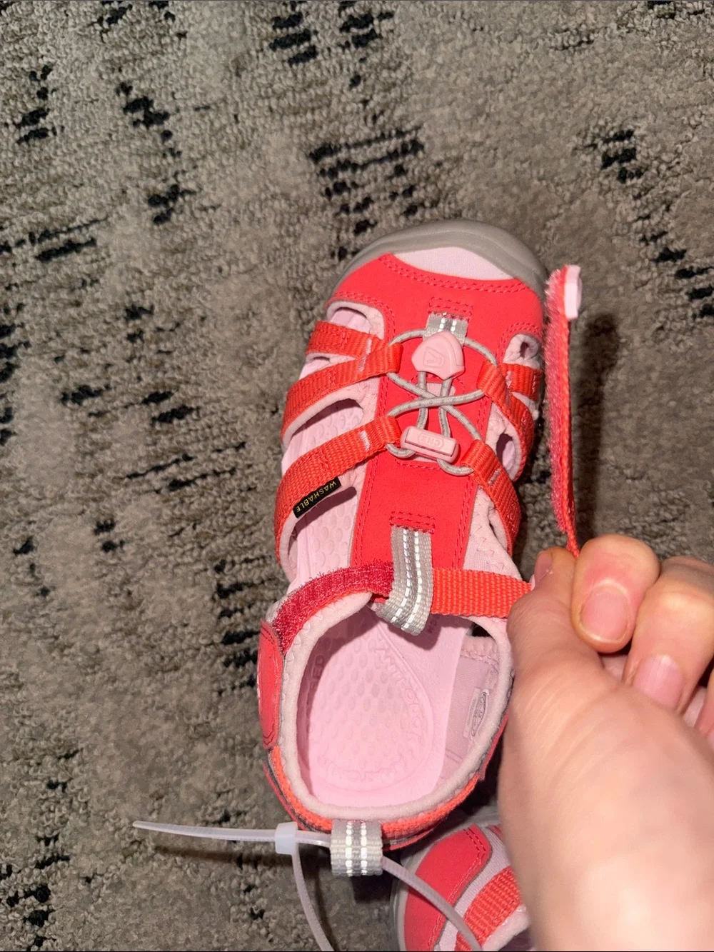 KEEN kids Seacamp II CNX Water Friendly Sandal sz 13 like-new